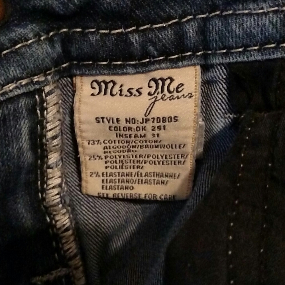 Miss Me Authentic skinny Jeans Stressed out. - Picture 6 of 10